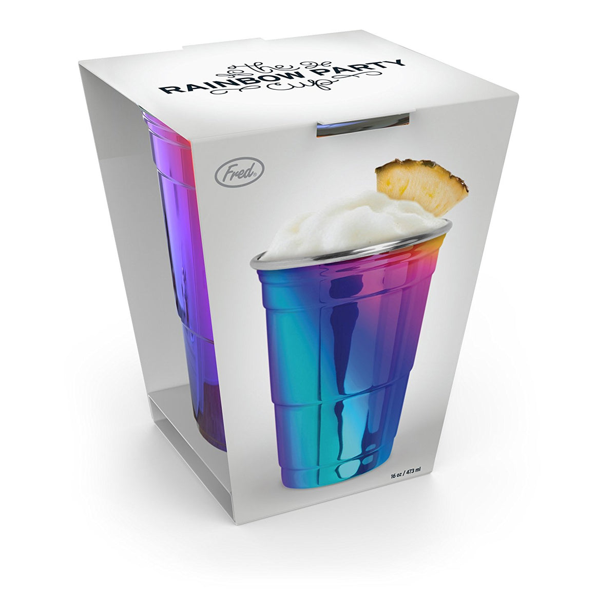 PartyRainbow™ - Premium Rainbow Iridescent Stainless Steel Party Cup