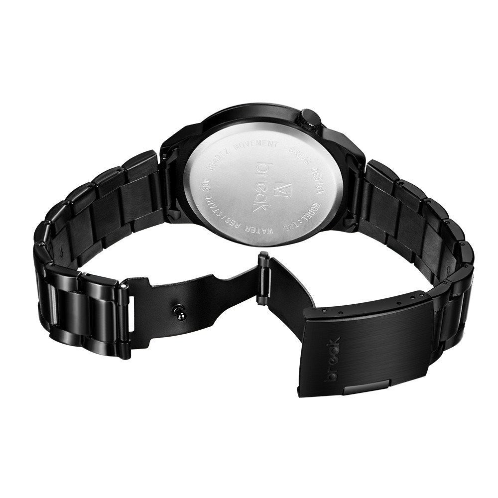 ClickZoom™ Quartz Stainless Steel Watch