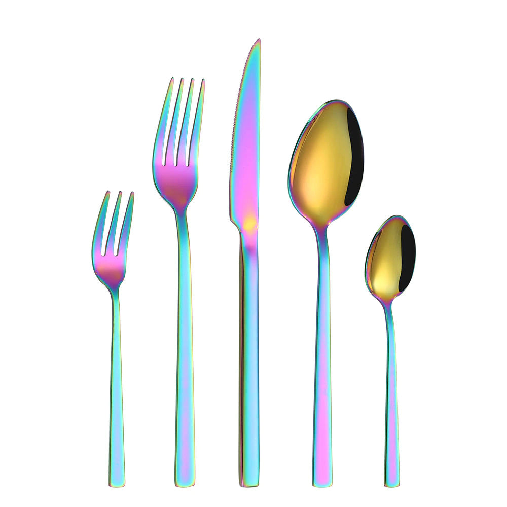 RoyalRainbow™ - Premium Stainless Steel Rainbow Silverware