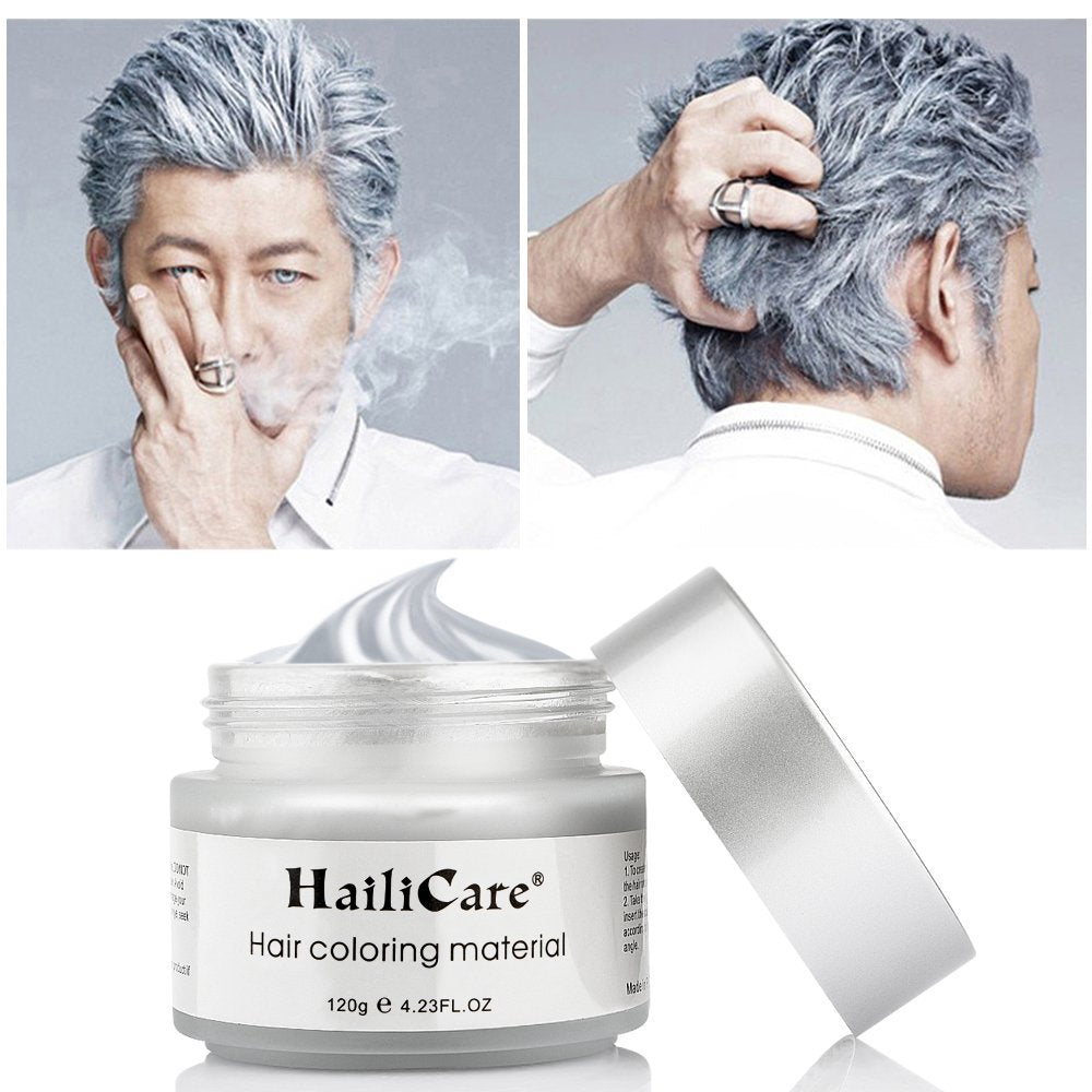 HailiCare Coloring Hair Wax 4.23 oz, Professional Hair Wax, Hair Dye Wax for Party, Cosplay