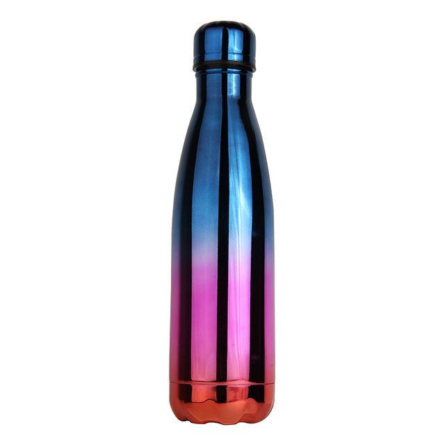 SugarBottle™ - Stainless Steel Rainbow Water Bottle – SucreEtCoton
