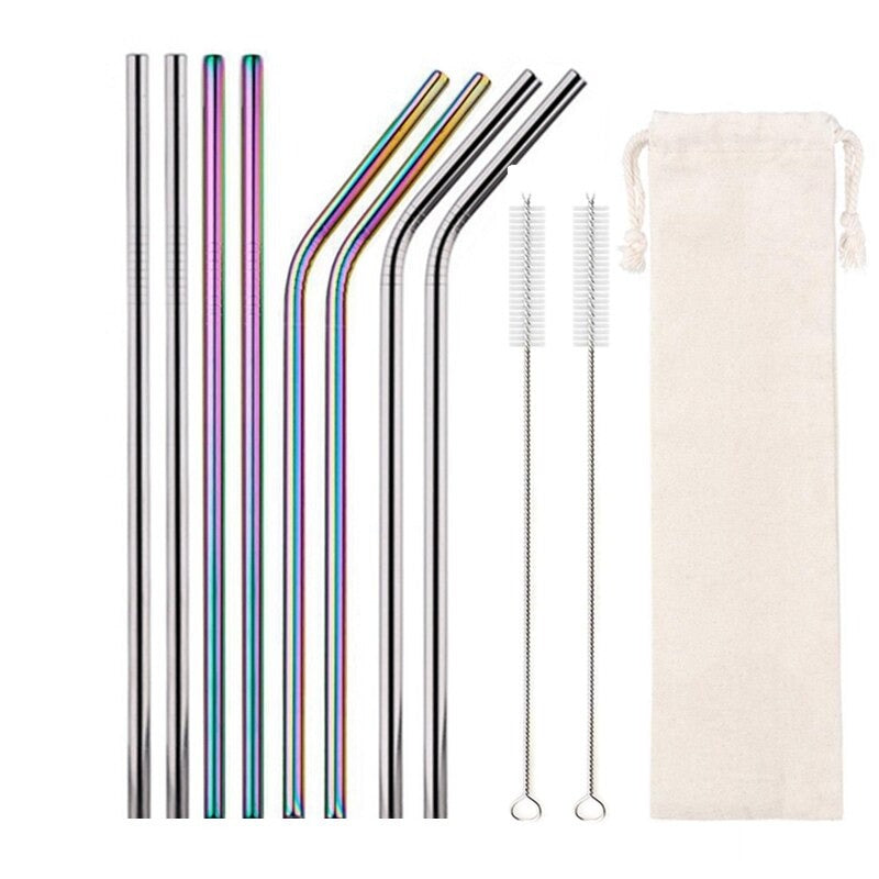 StrawNoMore™ - Stainless Steel Straws - Reusable Straws – SucreEtCoton