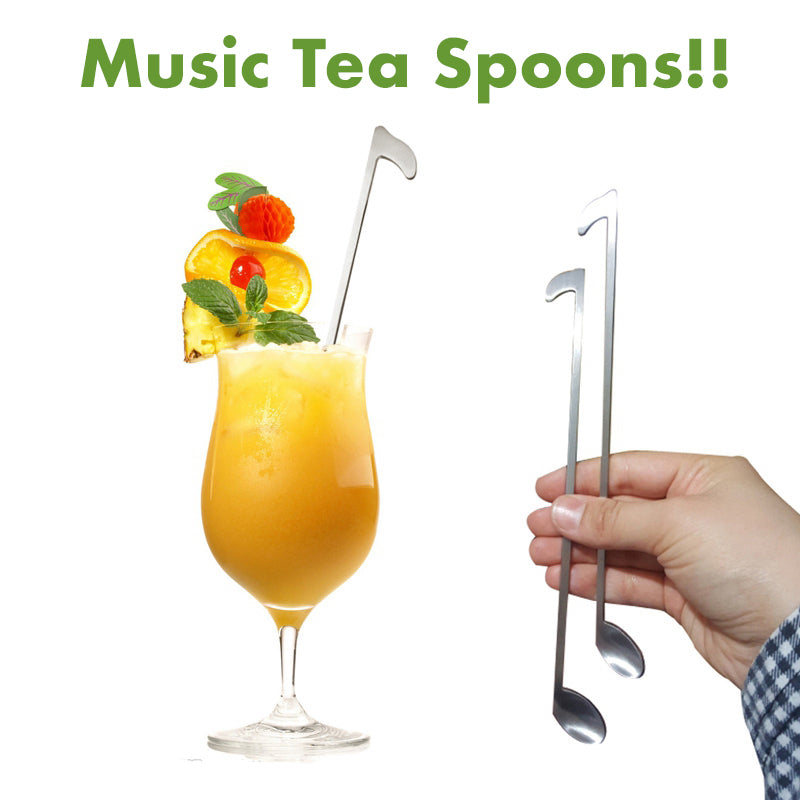 MusicTea™ - Premium Stainless Steel Tea, Coffee or Ice Cream